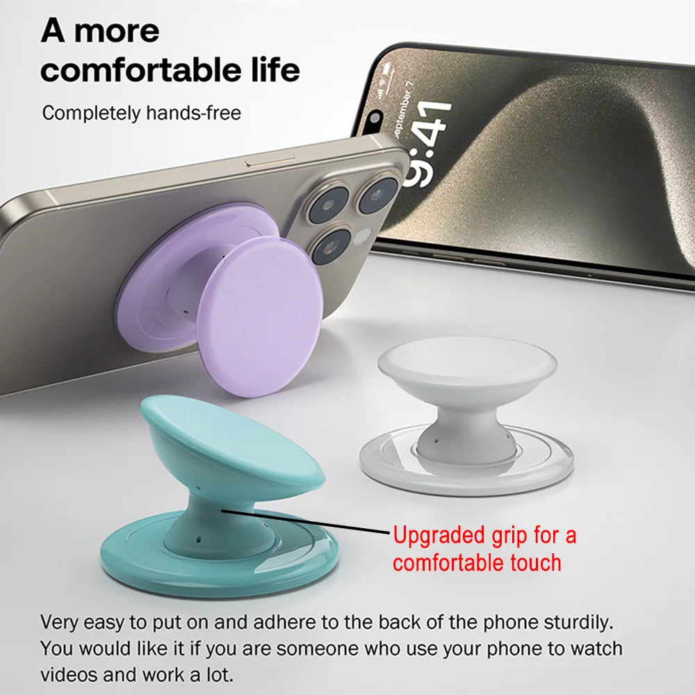 Grippopso Universal Magnetic Phone Socket Phone Holder Stand Silicone Grip Tok Mobile Phone Accessories Soporte for iPhone