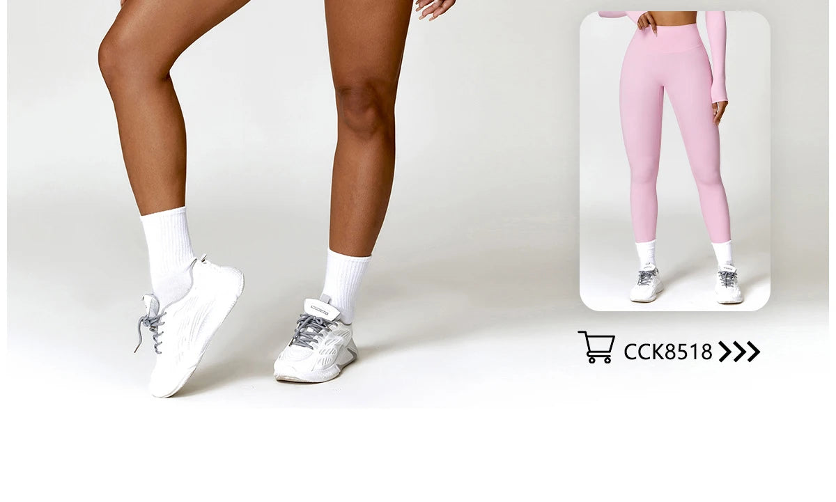 Hearuisavy Casual Quick Dry Sportswear Women Square Neck Gym Top Women Fitness Sports Crop Top Female Long Sleeve Yoga Clothing