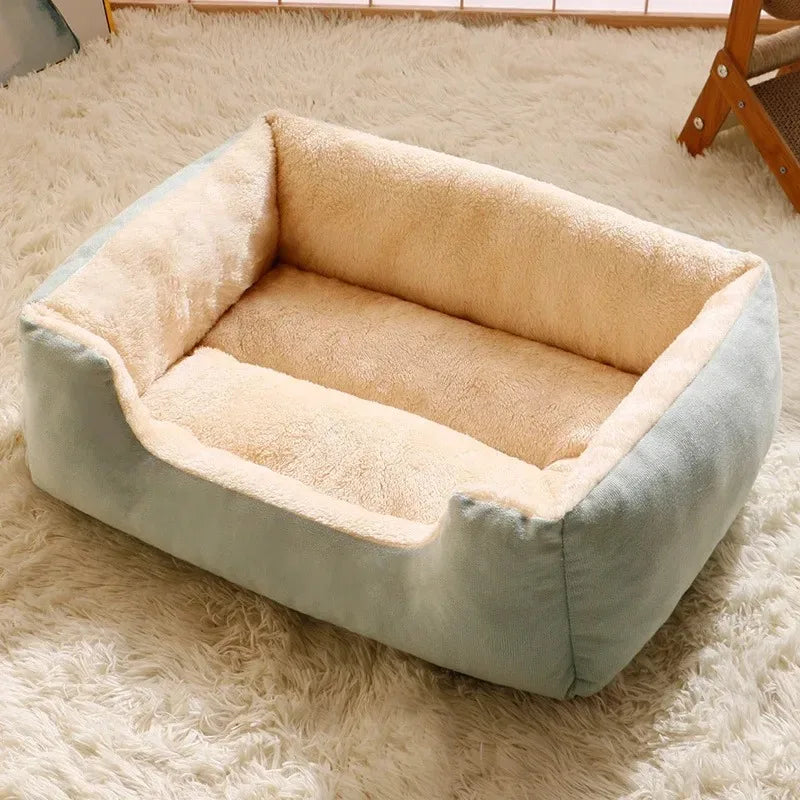 Cat & Dog Bed – Soft Cushion, Indoor Pet House, Winter Accessories