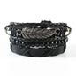 4-Piece Braided Wristband Set