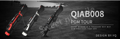 Golf Rack Bag PU Lightweight Portable Unisex Carry Bag