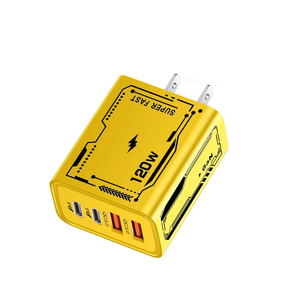 PD USB Charger Fast Charging Type C Mobile Phone Adapter For iPhone 16 15 Pro Samsung Quick Charge 3.0 EU/US Plug Wall Chargers