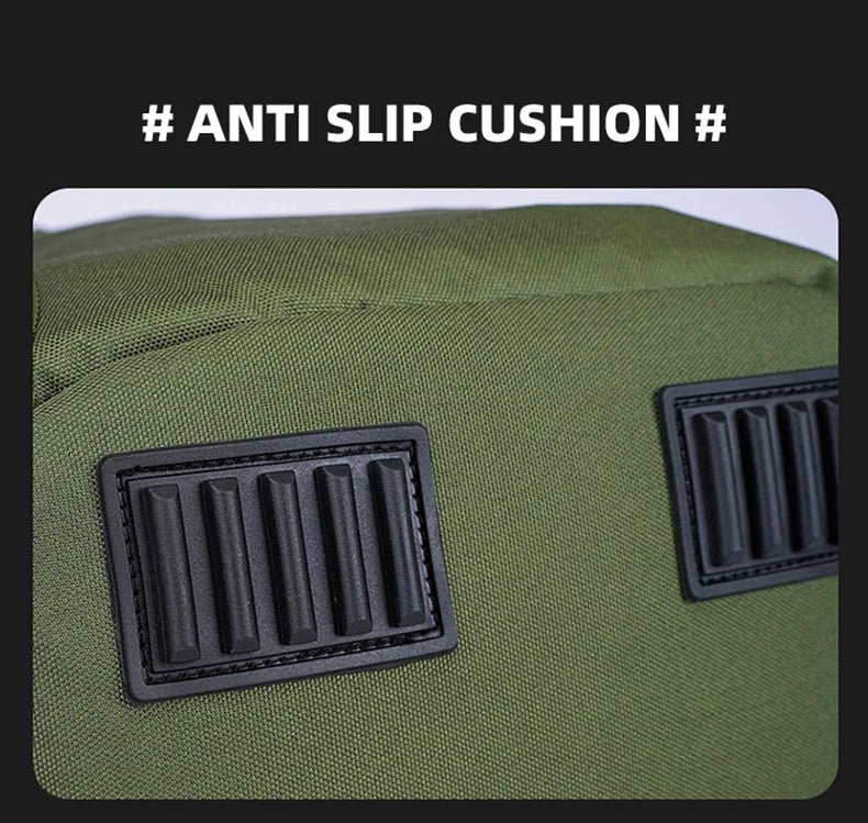 Tactical Fishing Backpack Tackle Bag with Rod Holders Fish Equipment Storage Molle Camping Hiking Outdoor Multifunctional Bag