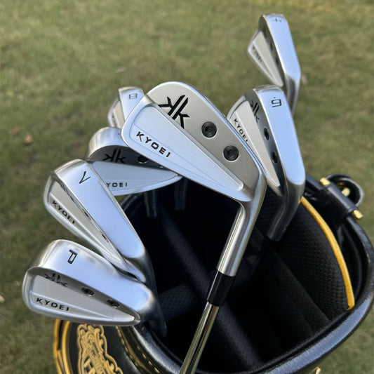 2024 New Golf Irons KYOEI Irons Forged Set 4 5 6 7 8 9 P With NS950 Stiff Steel Shaft 7pcs Golf Clubs