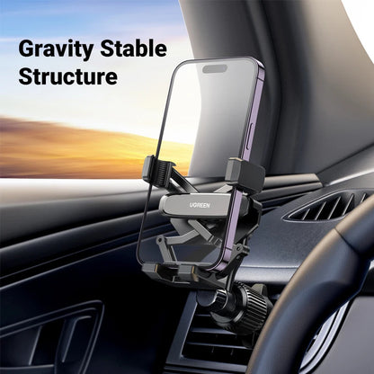 Gravity Car Phone Holder Universal Air Vent Mount 360 Degree Rotation