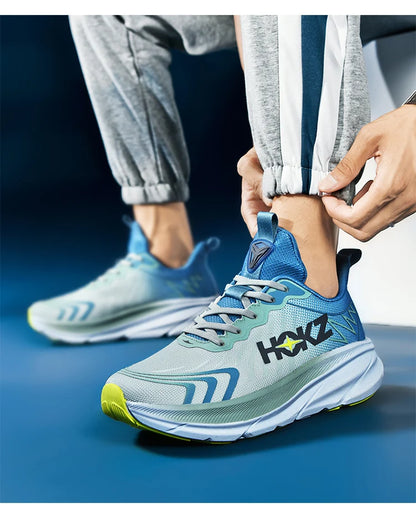 Carbon Plate Air Cushion Running Shoes Unisex Cushioned Walking Shoes