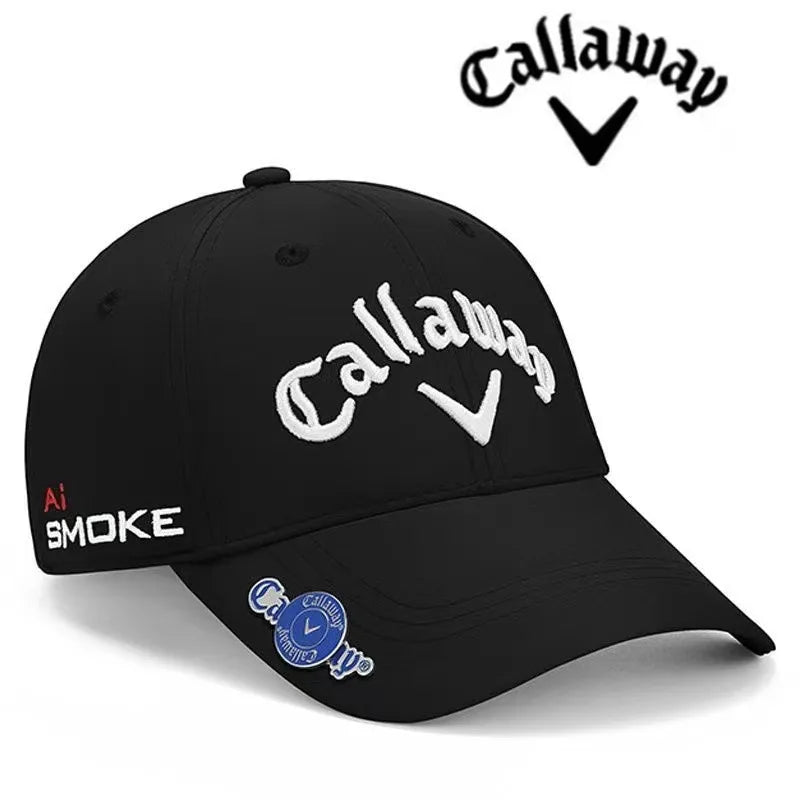 Callaway Golf Men's and Women's Sports Ball Caps Men's Golf Quick Drying Breathable Hats Casual Visor