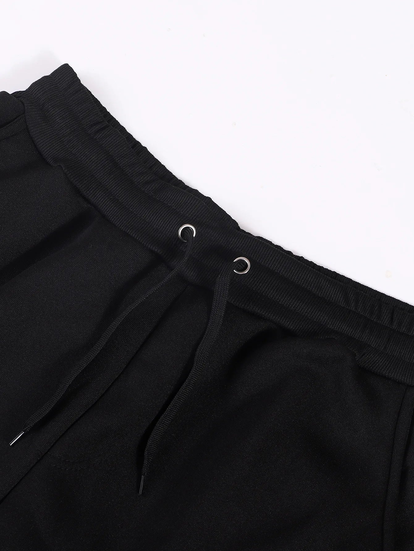 Men's Casual Cargo Sweatpants With Pockets, Drawstring Waist, Polyester, S-2XL