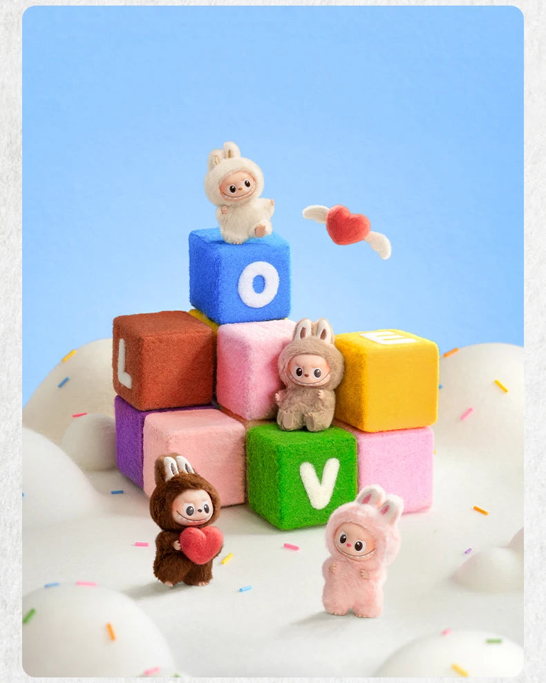 Pop Mart THE MONSTERS PIN FOR LOVE Series Blind Box Mystery Box Guess Bag Toys Doll Anime Figure Ornaments Gift Collection