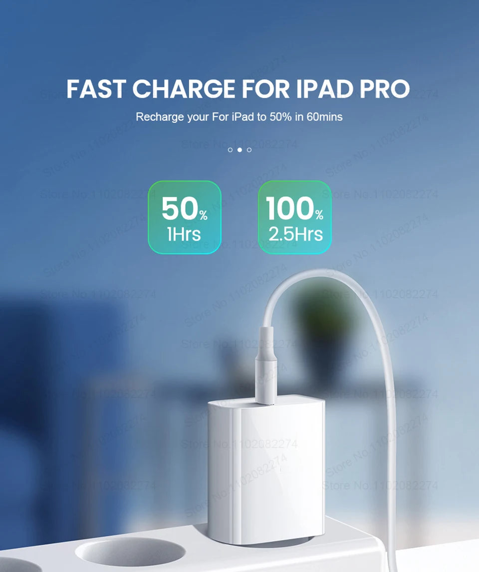 40W USB-C Fast Charger PD For iPhone Models 7 To 16
