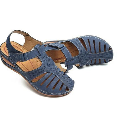 Women's Orthopedic Bunion Corrector Sandals PU Upper Rubber Outsole Platform