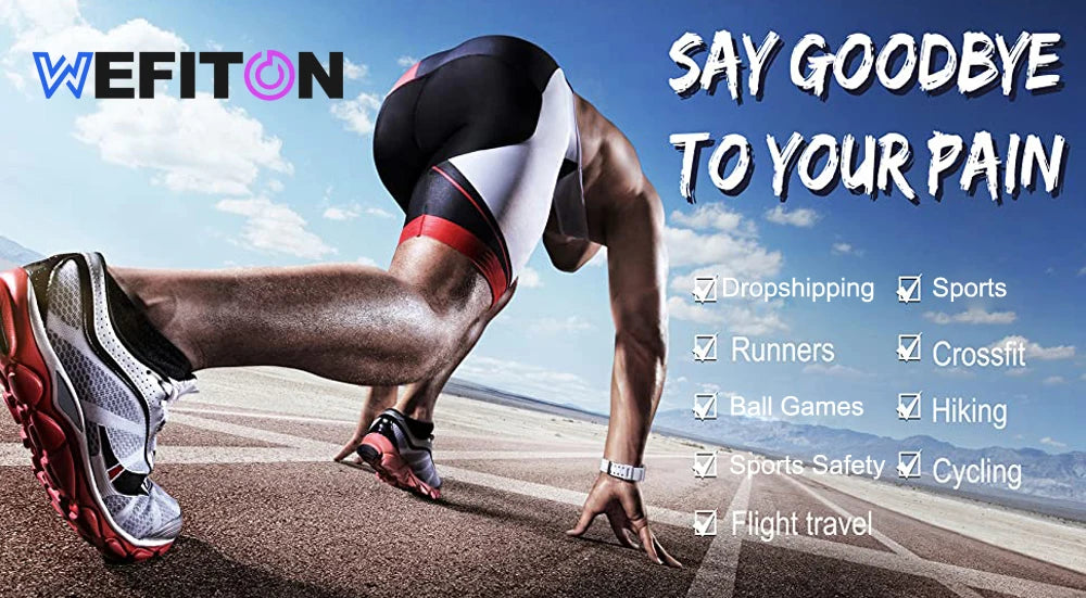 1Piece Calf Brace for Torn Calf Muscle & Shin Splint Pain - Adjustable Neoprene Compression Support Wrap for Lower Leg Injury