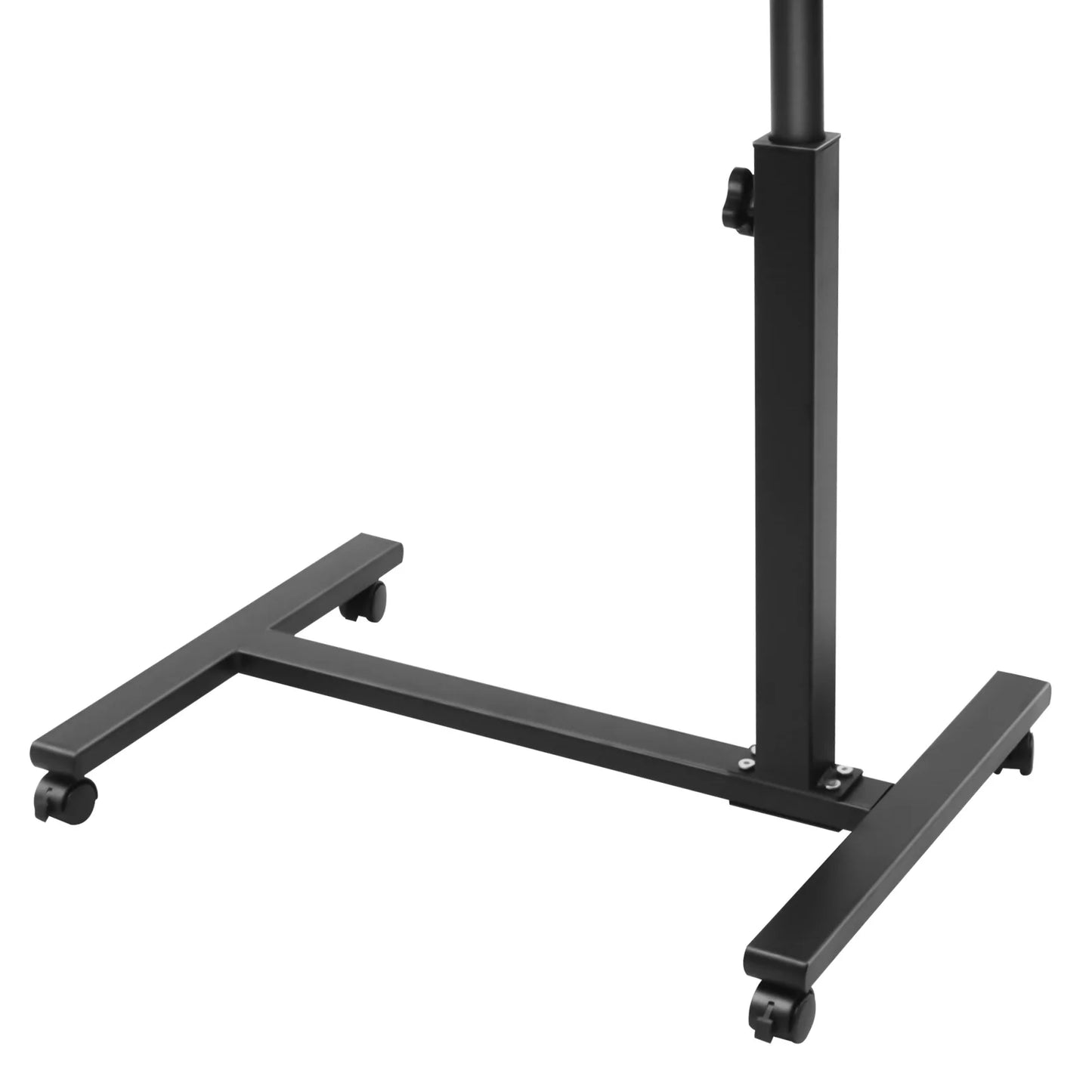 58-90cm Adjustable Mobile Standing Computer Desk Laptop Desk for   Office Livingroom Lounge Study Bedroom