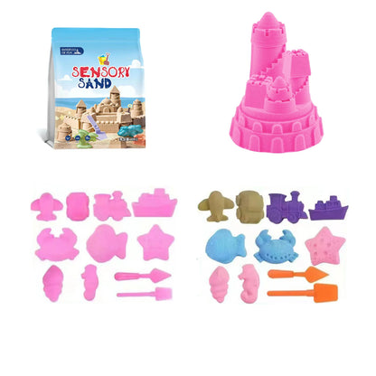 Educational Sand Clay 500g Bag Space Sand 5 Colours Available