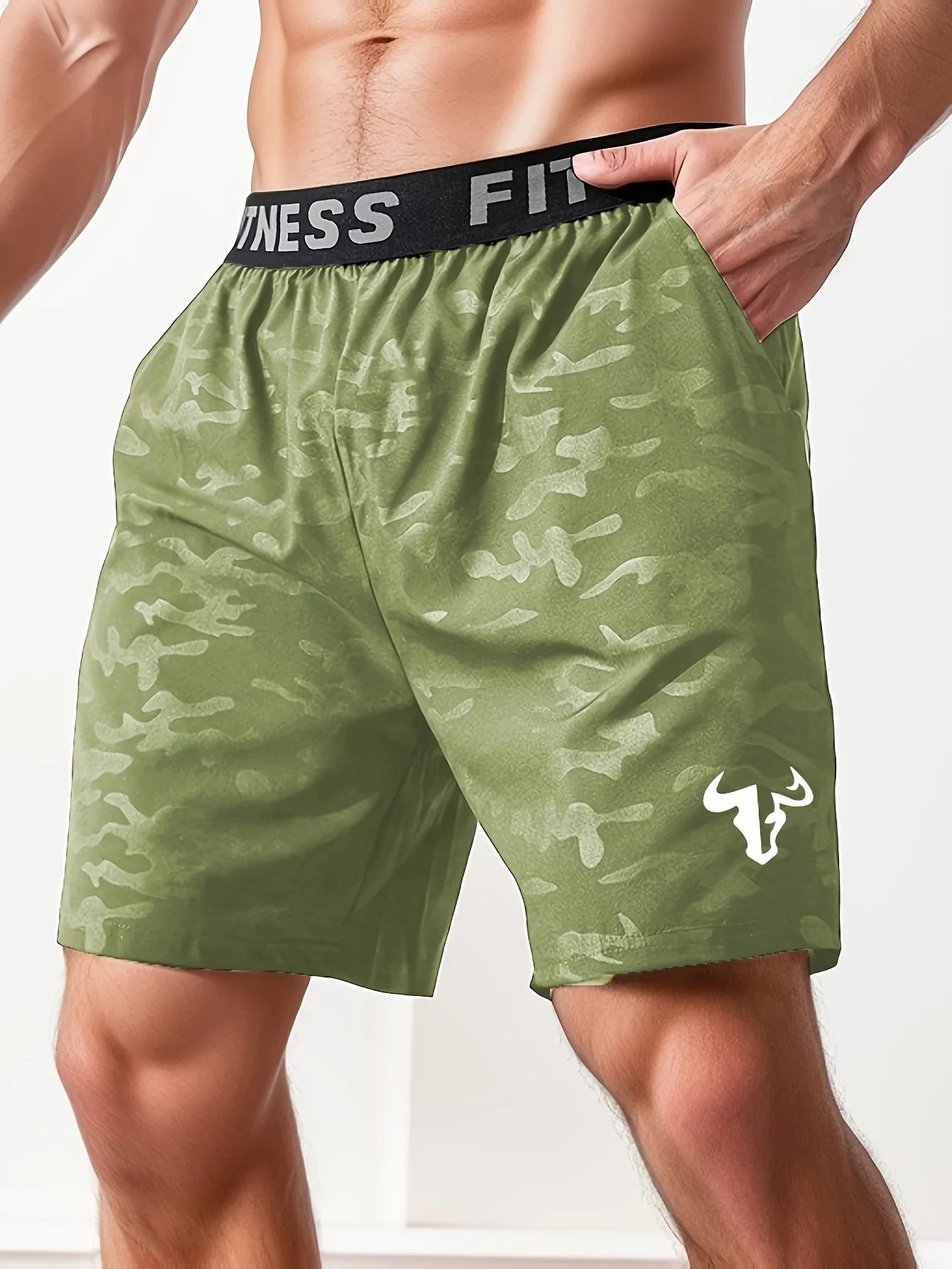 Men's breathable sports shorts