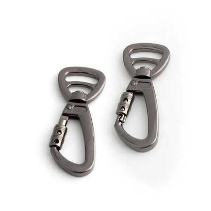 Auto Locking Carabiner With Swivel Ring For Dog Leash