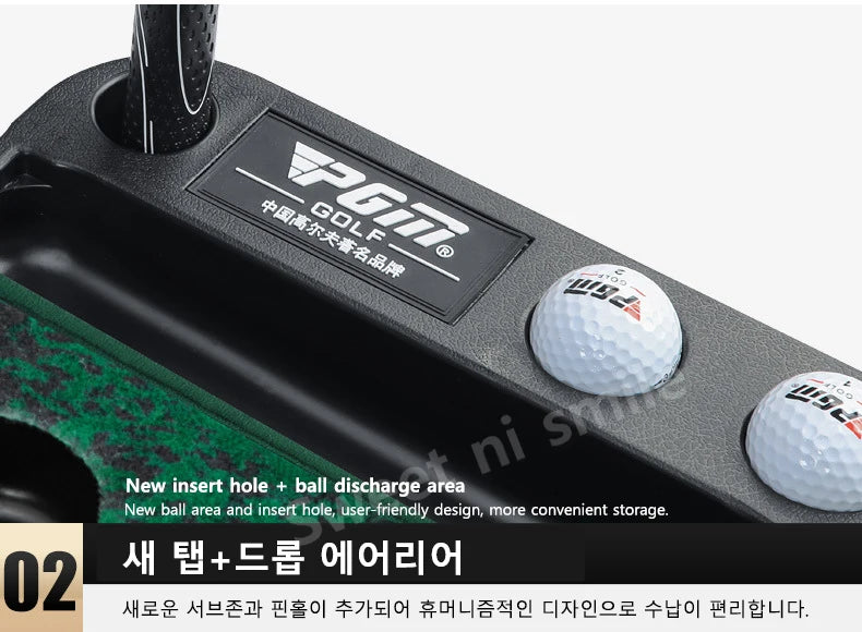 PGM TL021 3M Golf Putting Mat Golf Putter Trainer Green Carpet Practice Set Ball Return Mini Golf Putting Green Fairway Mat