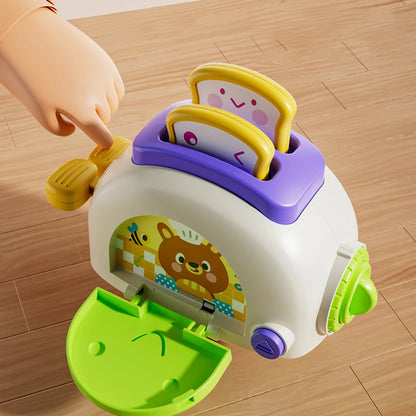 Montessori Busy Board Cube 10-in-1 Fidget Toy For Toddlers