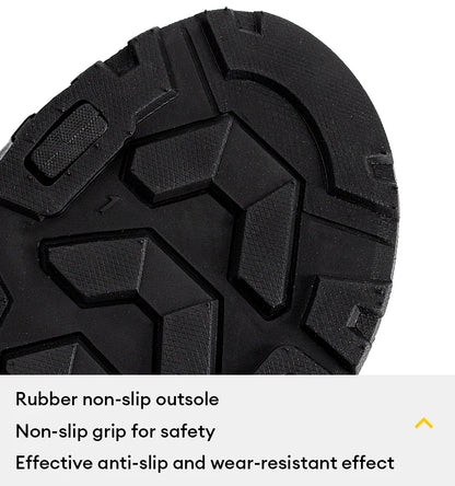 Men's Open Toe Sandals Breathable Casual Beach Shoes Black EVA Insole