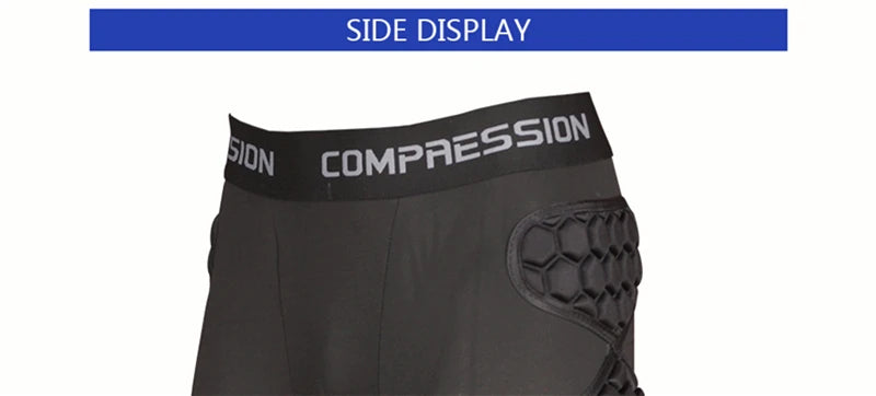 Football Soccer Goalkeeper Shorts EVA Sponge Protective Rugby Skateboard Training Shorts Hip Pad Sports Safety