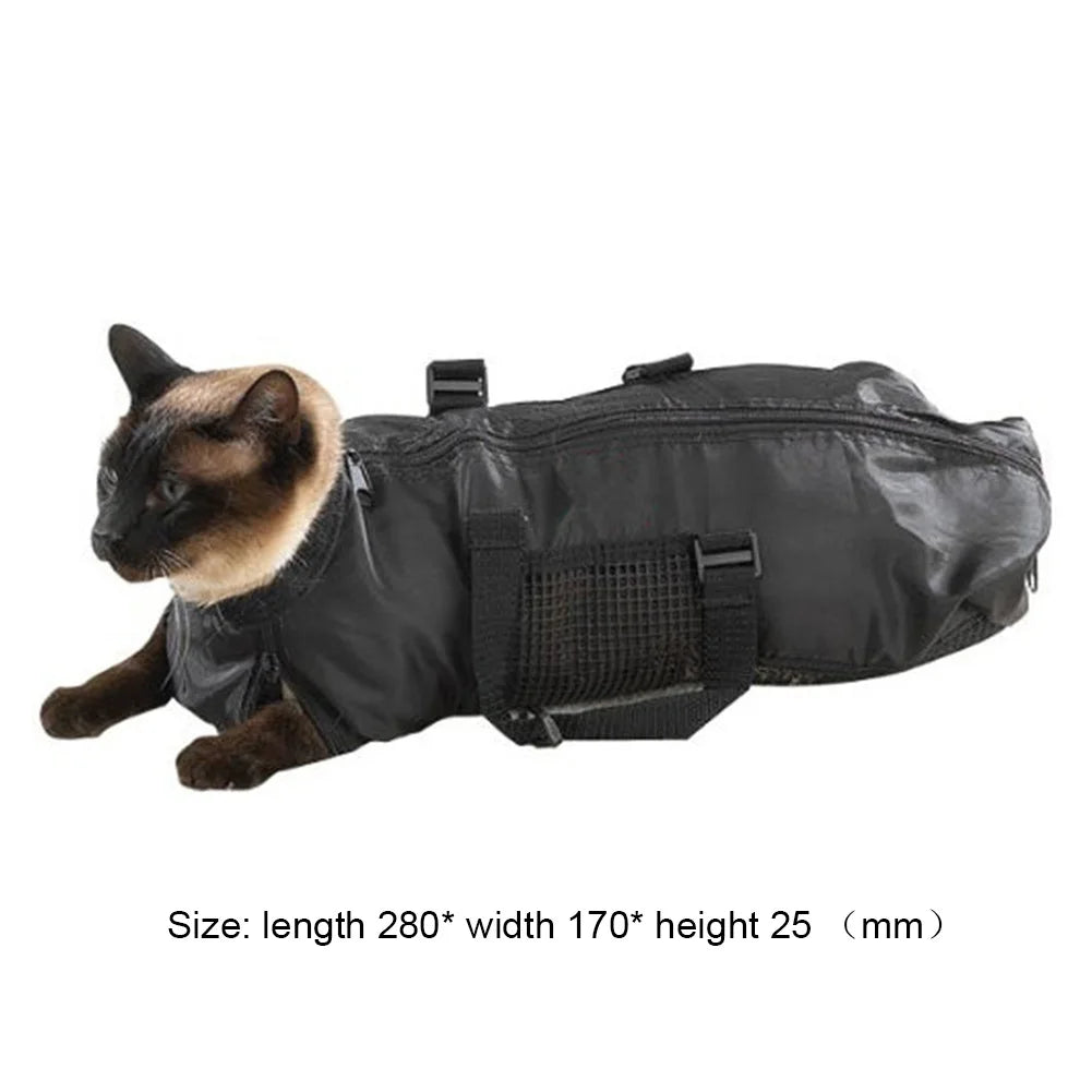 Cat Washing Bag for Bathing and Nail Trimming