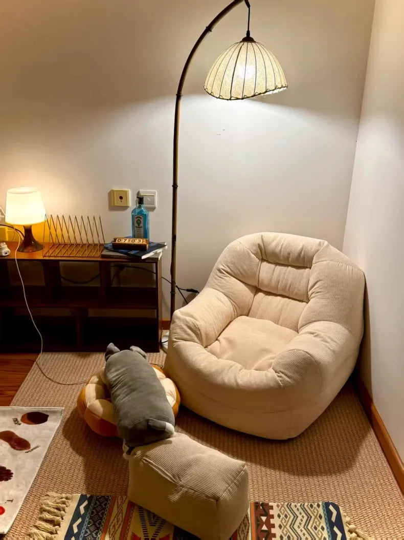 Portable Lazy Sofa Single Tatami Sofas Comfortable Modern Living Room Bean Bag Couch Luxury Aesthetic Couches Home Furniture