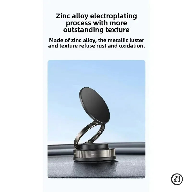 Vacuum Magnetic Phone Holder Stand, for Magsafe Suction Cup Phone MountAdjustable Swivel Lock, for Your Car/Gym/Mirror