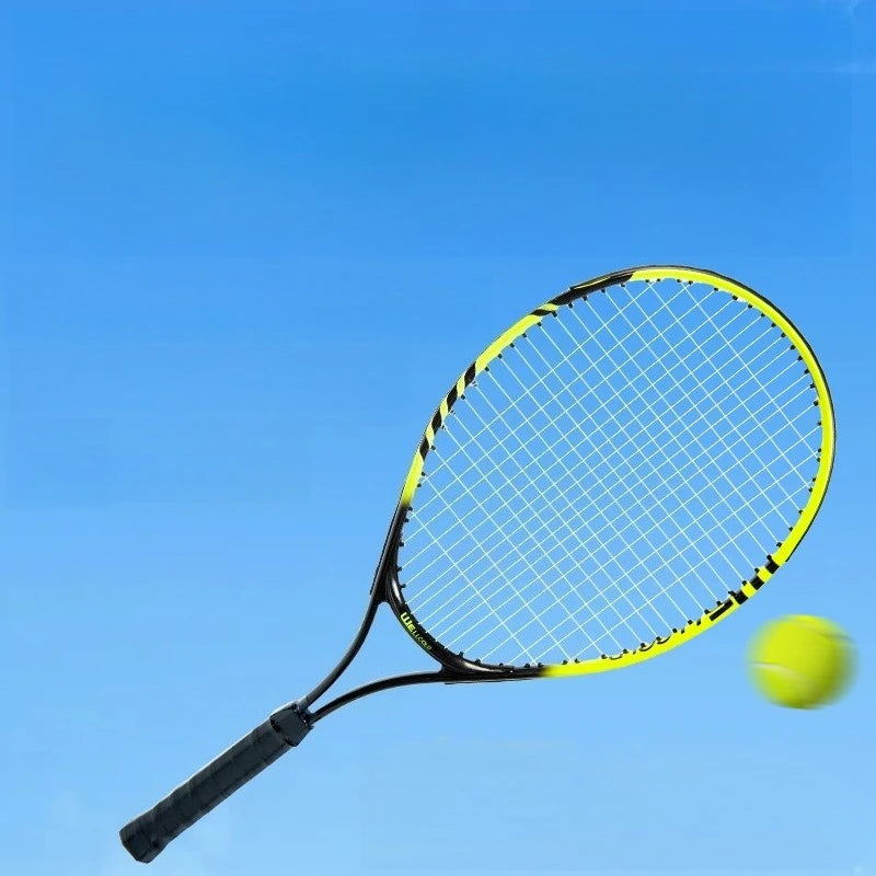 25 Inch Tennis Racket Female Aluminum Alloy Racket Youth Student Training Special Tennis Racket Male