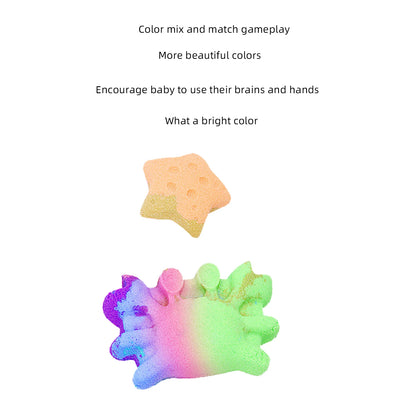 Educational Sand Clay 500g Bag Space Sand 5 Colours Available