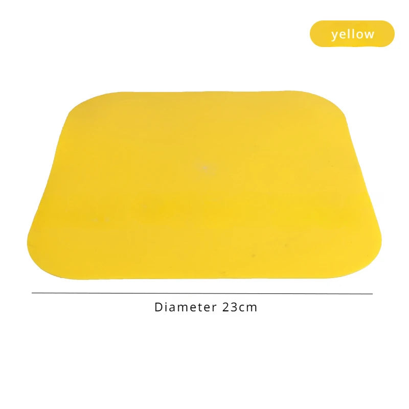 23cm Soccer Square Flat Cones Marker Discs High Quality Football Basketball Training Aids Sports Training Equipment Accessories