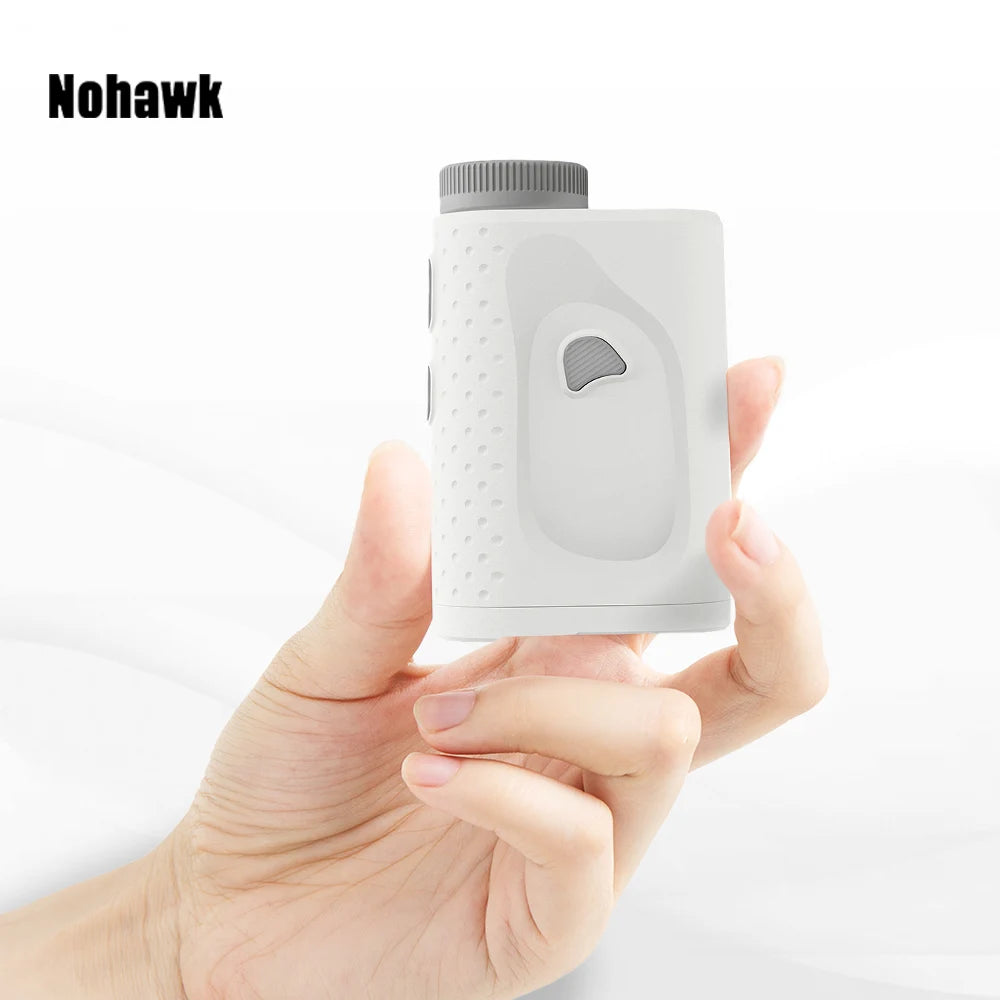 Nohawk Golf Rangefinder with Slope Switch 600/1000Yds Range Finder with Flag Pole Locking Vibration Magnetic Strip for Golfing