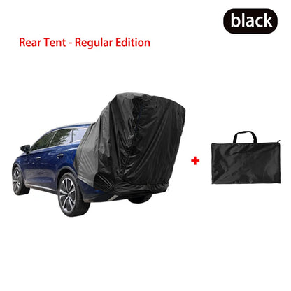 Car Rear Extension Tent With Canopy For Outdoor Camping