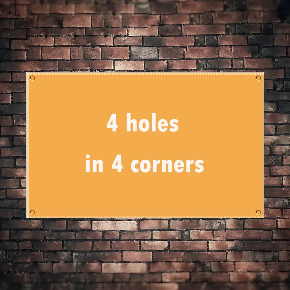 4 Sizes Professional Custom Car Motorcycle Team or Conpany Logo Flag Polyester Printed Decoration Banner Tapestry