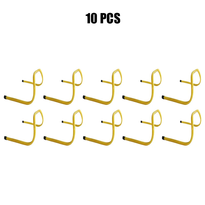 5/10/20/30Pcs 30cm Football Hurdle Portable Speed Agility Training Equipment Hurdle Ladder Safety Soccer Stable Rack