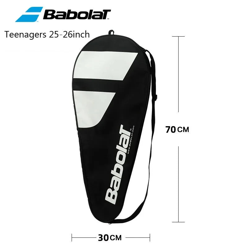 Waterproof Adult 27inch BABOLAT Tennis Racket Cover Teenager 26inch 1 Pack Tennis Bag Unisex Tennis Shoulder Bags 75x32cm