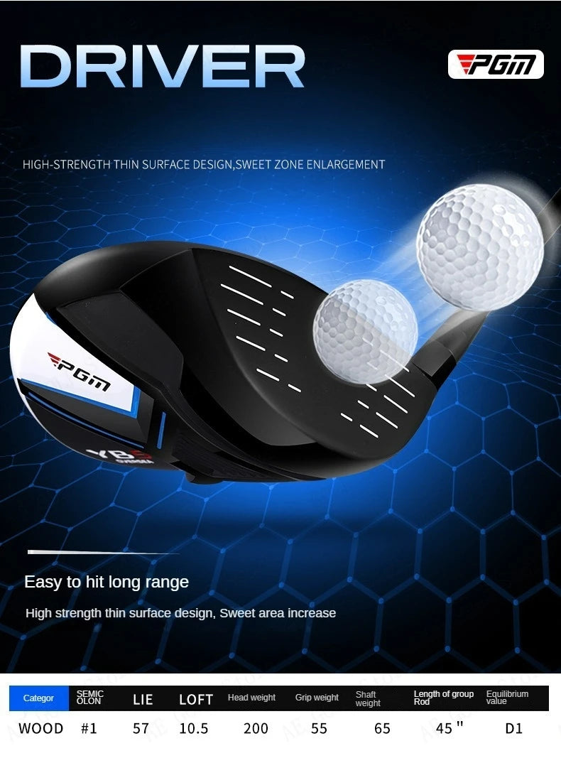 PGM New Golf Club Set for Men 11 Pcs Beginner's Training Golf Rod Men's Golf Set Right Hand Combo Set MTG073