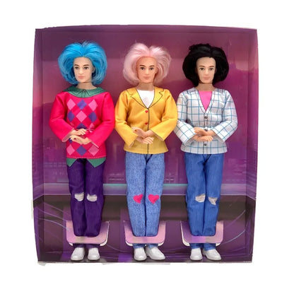 Doll Action Figure ABS Material Anime Style Cartoon Collection