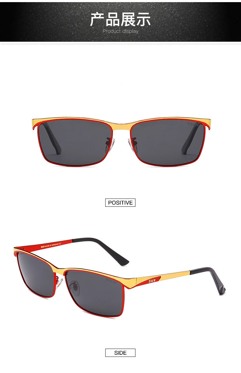 BWM Car High End Polarized Glasses For BMW X1 X3 X5 X7 E46 E39 E60 E90 F10 F20 F30 G20 G30 F15 Anti Glare Driver Sunglasses