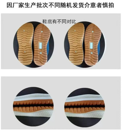 Men's Mesh Breathable Casual Running Shoes with Soft Rubber Sole