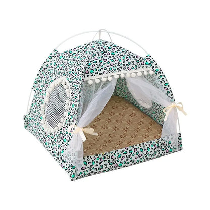 Cat Tent Bed For Kitten And Small Dogs Cave Style Pet House