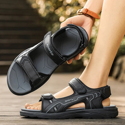 Men's Outdoor Sandals Open-Toe Anti-Slip Breathable EVA Insole