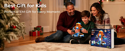 12-in-1 Programmable Robot Building Kit With App Remote Control