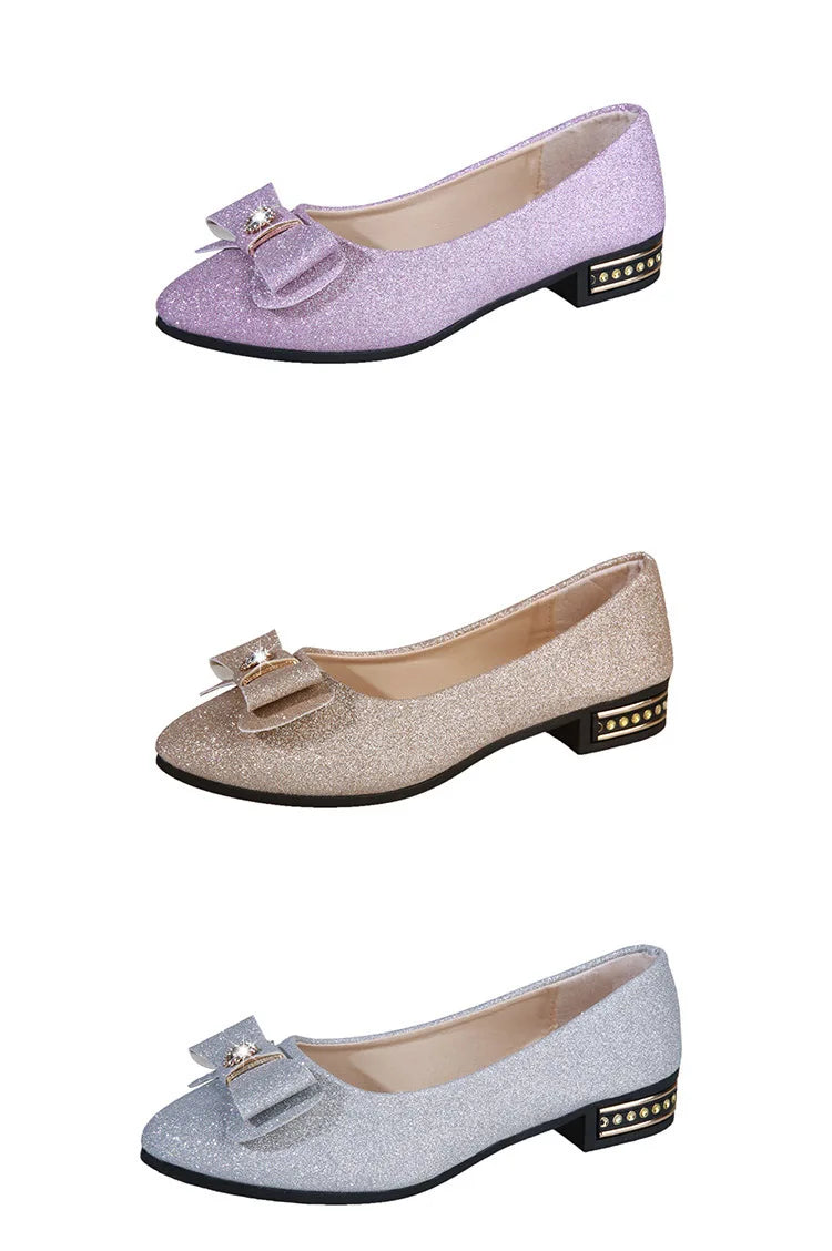Women Flats Bowknot Single Shoes Female 2024 Spring Autumn Loafers New Fashion Sweet Flat Soft Casual Shoes Zapatos De Mujer