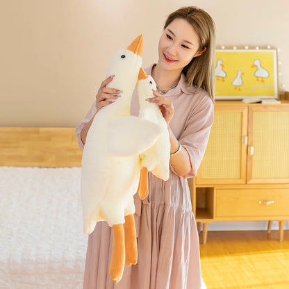 Goose Plush Pillow Cushion 35 50 90 130 CM Soft Stuffed Toy