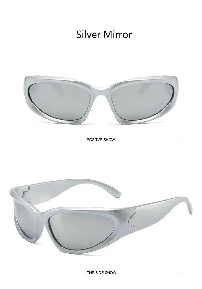 Wraparound Sunglasses UV400 Polycarbonate Frame and Lenses