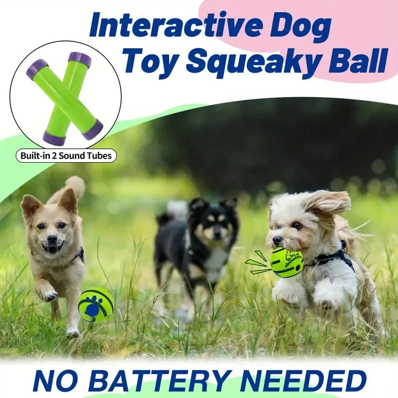 Funny Interactive Giggle Ball – Dog IQ Training and Pet Interactive Toy
