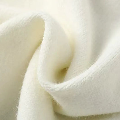 Pullover Sweater Bear Print Women Cashmere Cotton Knit