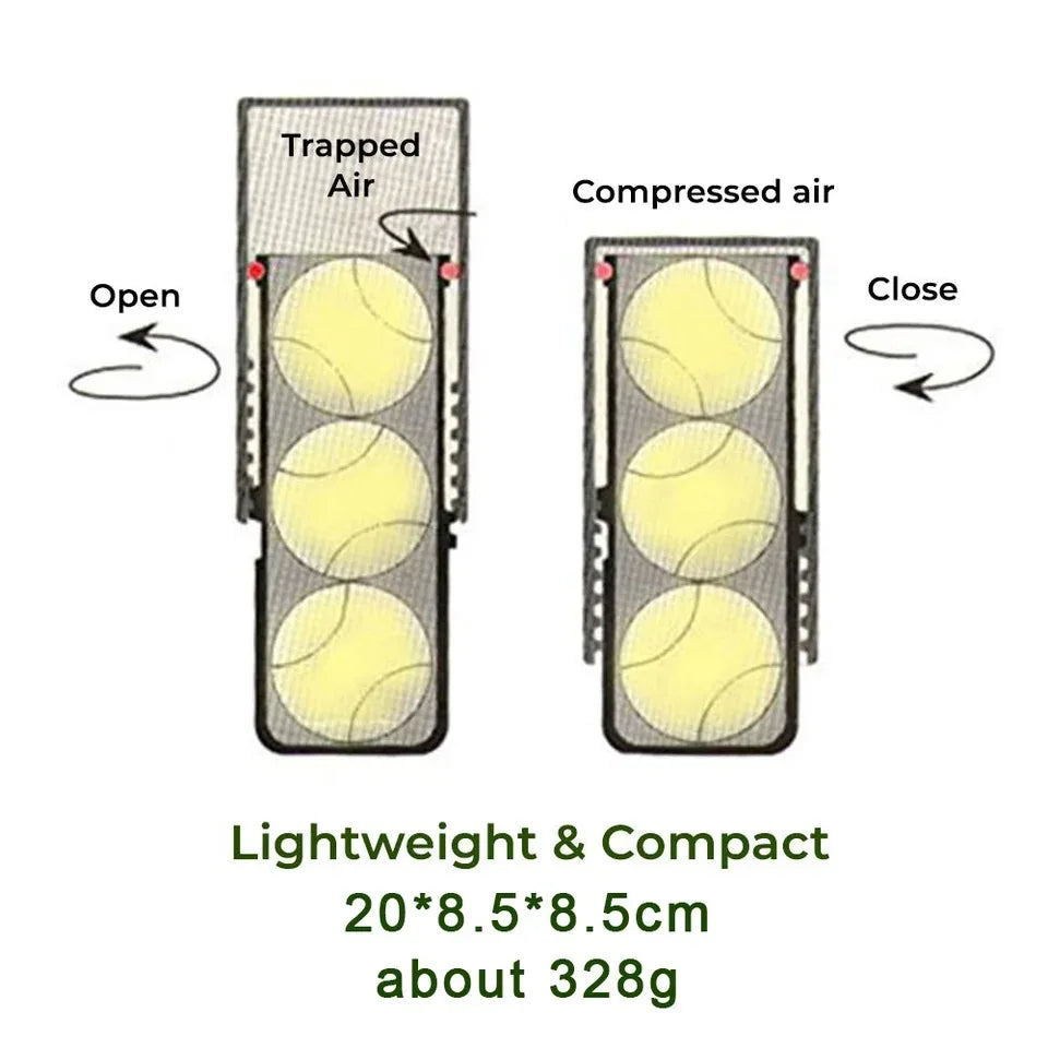 Tennis Ball Pressure Maintain Repair Container For Beach Tennis Ball Shape Restore Bounce Ball Protect Pressurizer Saver 2024