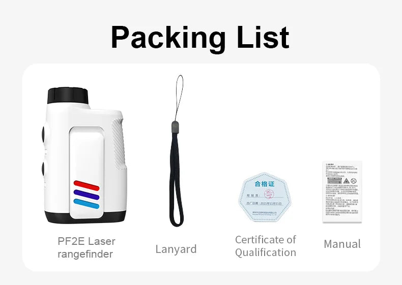 MILESEEY PF210 Range Finder,600M Golf Rangefinder,3-7days to Republic of Korea