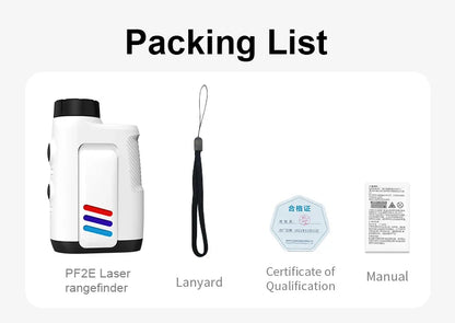 Golf Laser Rangefinder Telescope 600m 6x Monocular